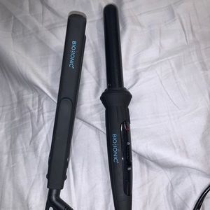 Bio ionic mini curling wand and mini straightener